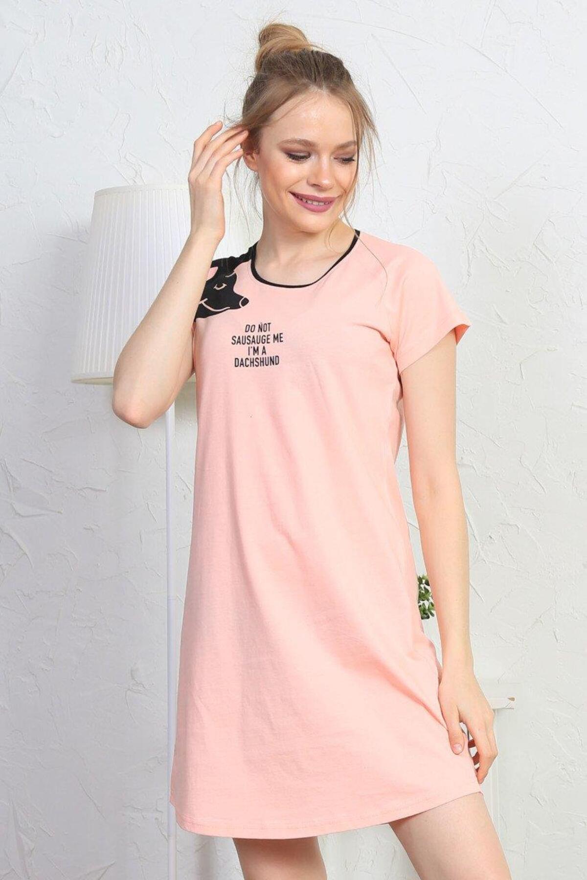 VİENETTA-Vienetta911026 Women's Cotton Tunic 2