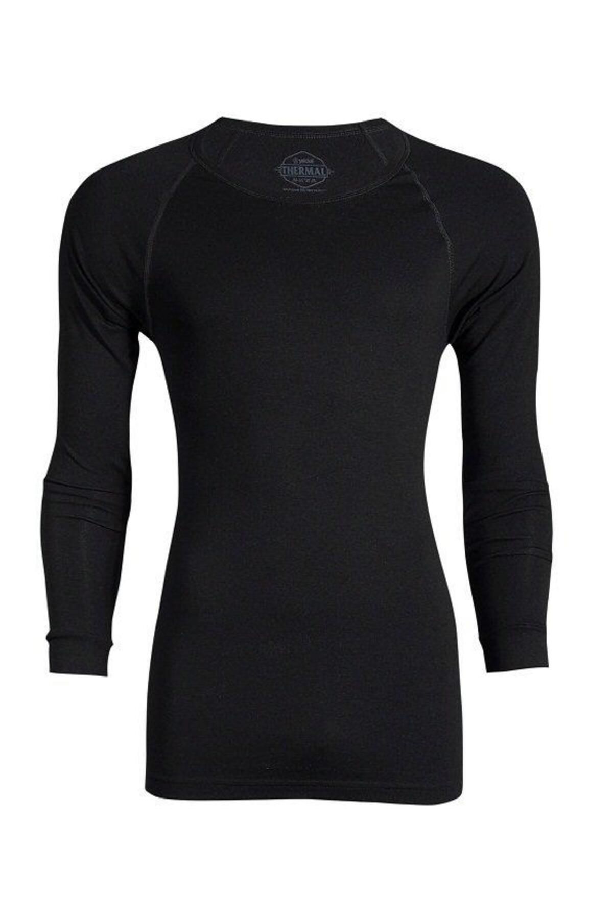 Yıldız İç Giyim Star 271 Black Thermal Long Brat Masculin - M