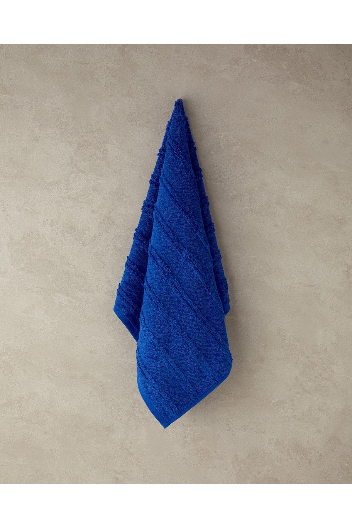 STOREMAX nffashopm Home Plume Way Pamuklu Yüz Havlusu 50x80 cm Lacivert storestarx 1051353
