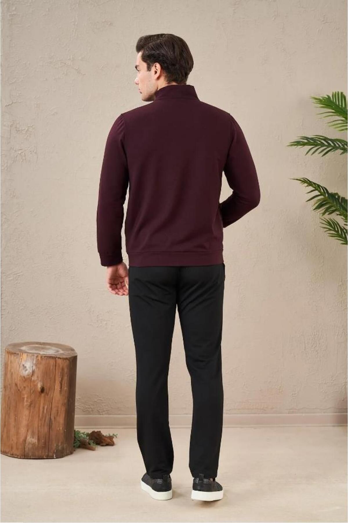 Pjs Pijama-Pjs 23724 Men's Zippered Tracksuit Set 5
