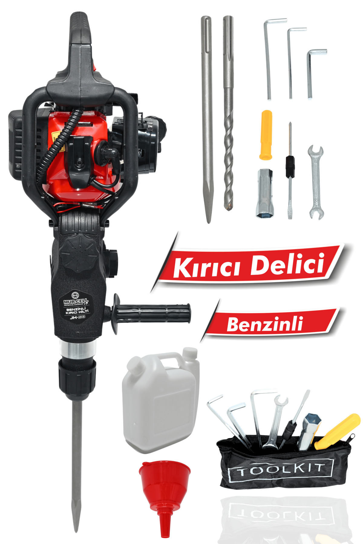 Mur-Cell Jh-58 1.2 Kw 2,2hp Benzinli Kırıcı Delici Hilti - Fiyatı