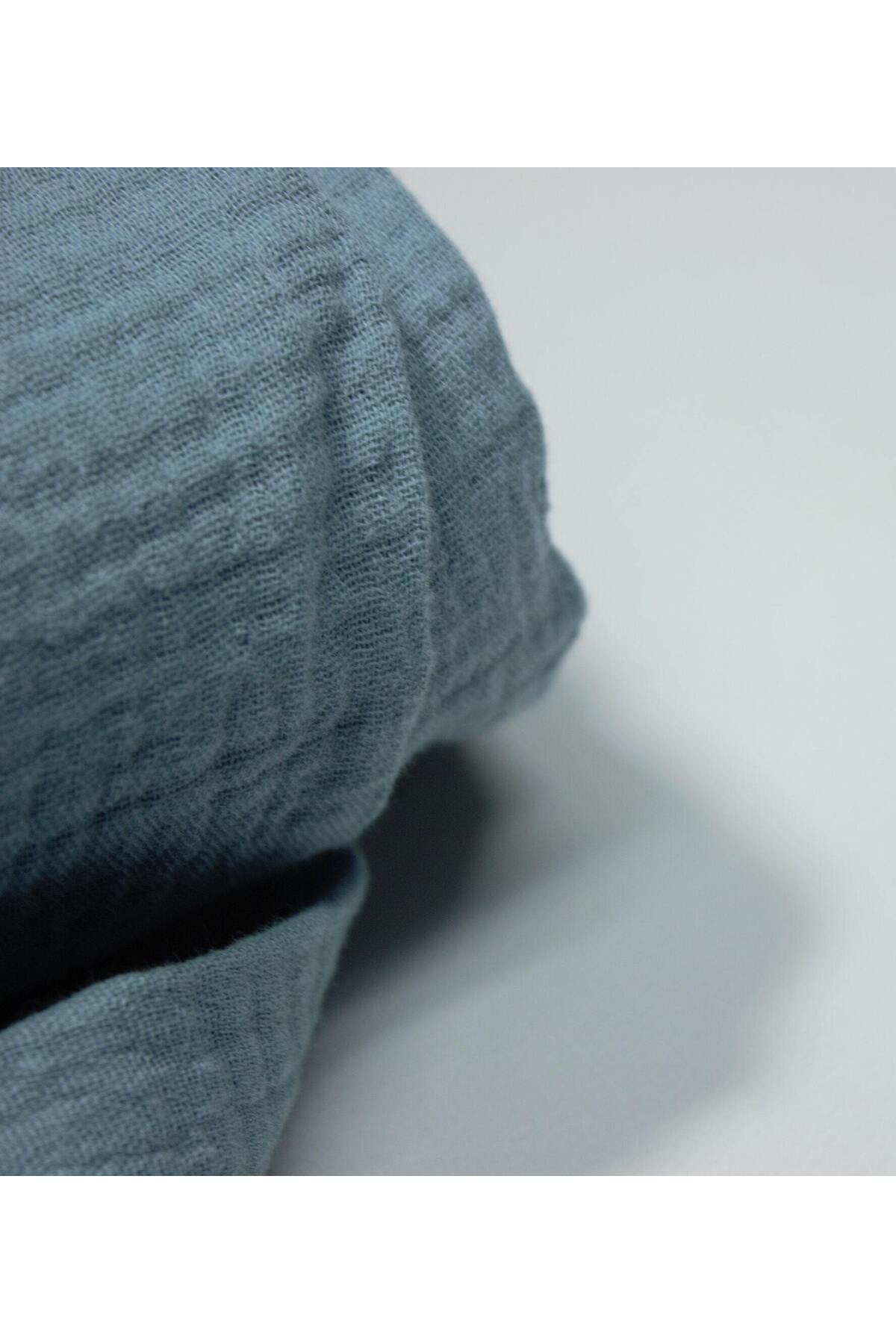 FabricLoom Soft and Lightweight Double Gauze Muslin Fabric - 100% Cotton - Safe for Babies, Perfect for DIY and fotoğrafı 7 (önizleme)