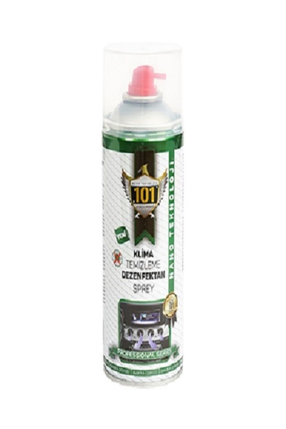 101 BOR Klima Temizleme Dezenfektan Sprey 500 ml 101 Nano Teknoloji