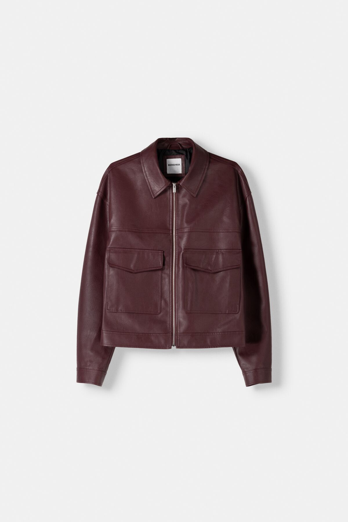 Bershka-Leather effect jacket 1