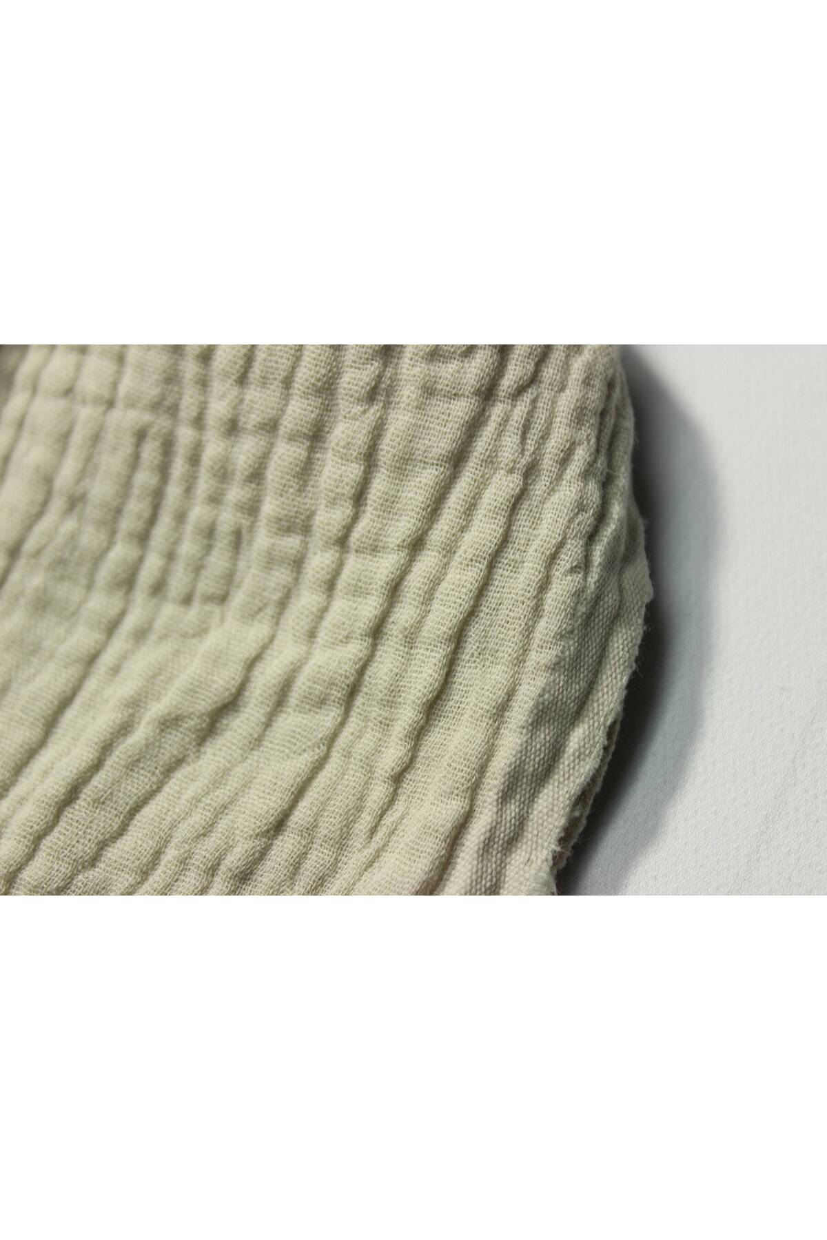 FabricLoom Soft and Lightweight Double Gauze Muslin Fabric - 100% Cotton - Safe for Babies, Perfect for DIY and fotoğrafı 3 (önizleme)