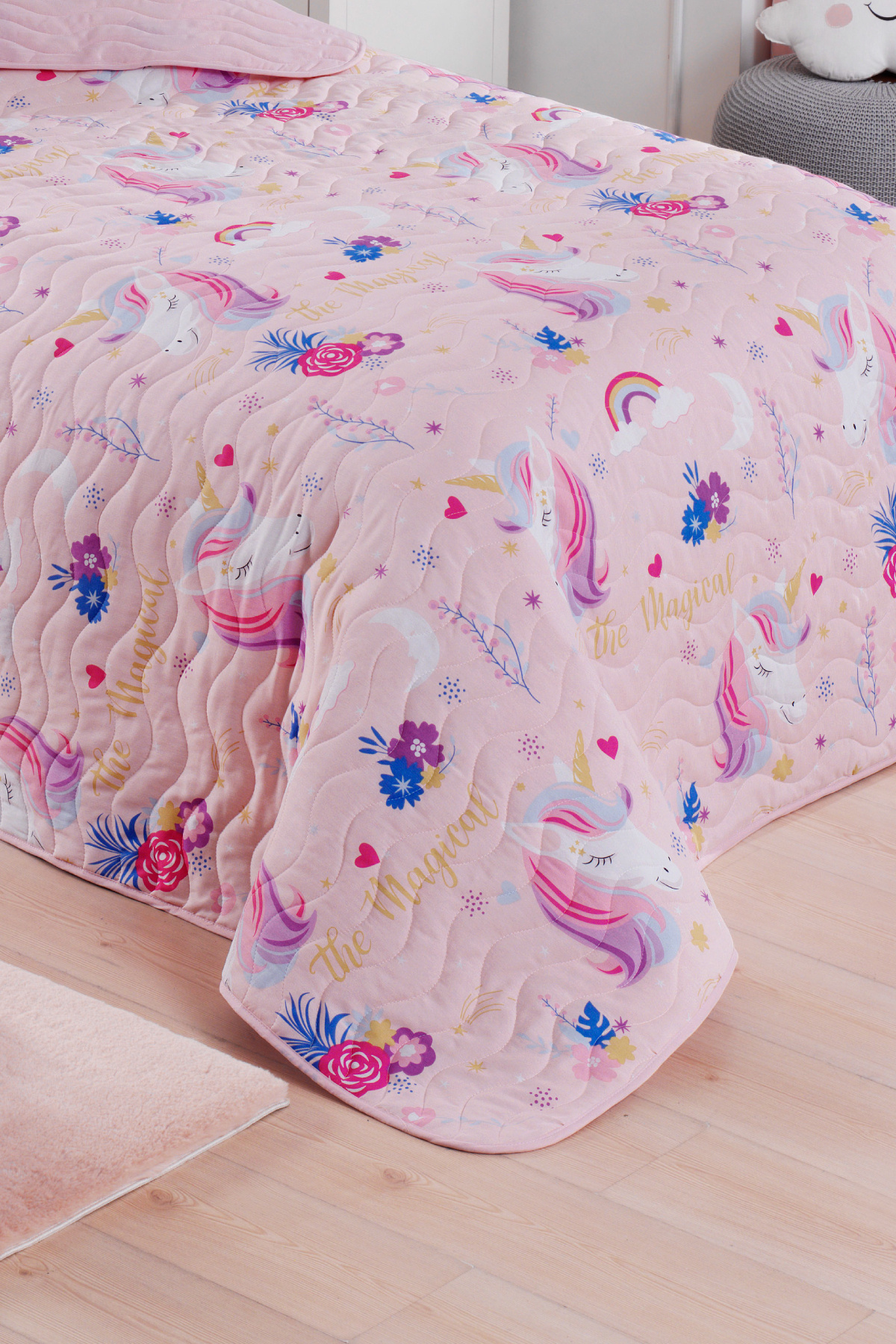 Eponj Home-Single Magical Pink Blanket - Multi-Purpose 6