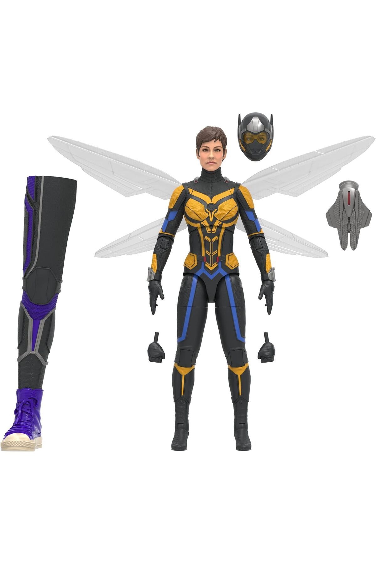 STOREMAX htpshopmx & The Wasp: Quantumania - Marvel Legends Marvel's Wasp Aksiyon Figürü (Cassie Lang BAF)