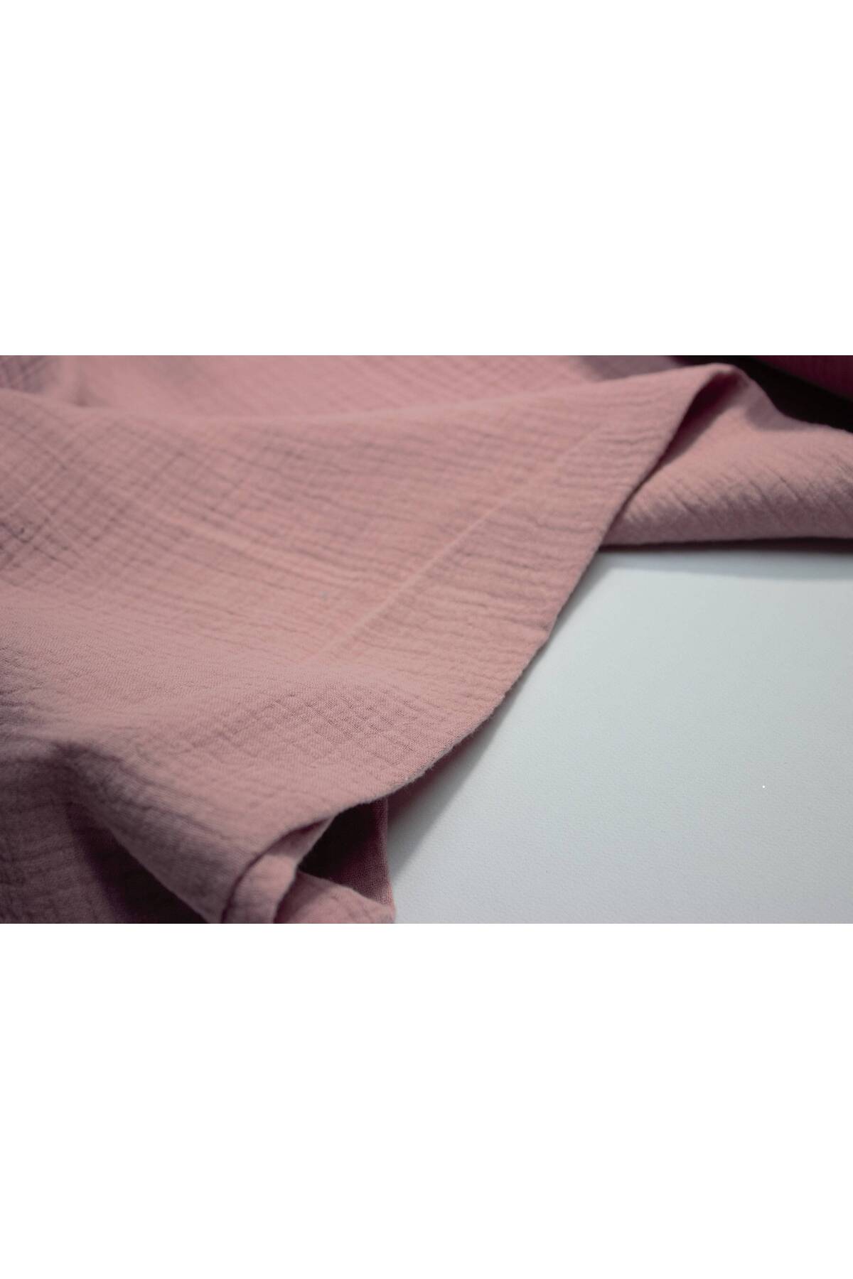 FabricLoom Soft and Lightweight Double Gauze Muslin Fabric - 100% Cotton - Safe for Babies, Perfect for DIY and fotoğrafı 4 (önizleme)
