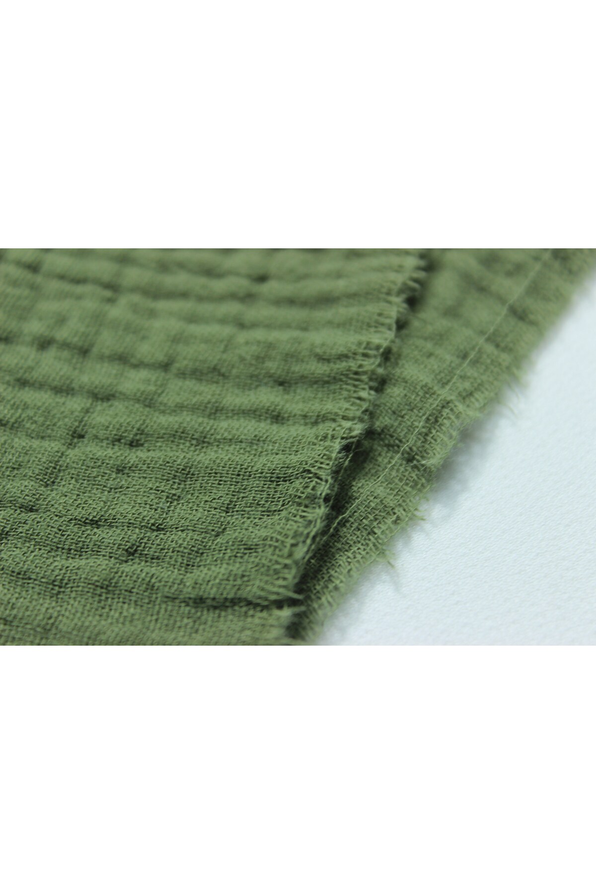 FabricLoom Soft and Lightweight Double Gauze Muslin Fabric - 100% Cotton - Safe for Babies, Perfect for DIY and fotoğrafı 6 (önizleme)