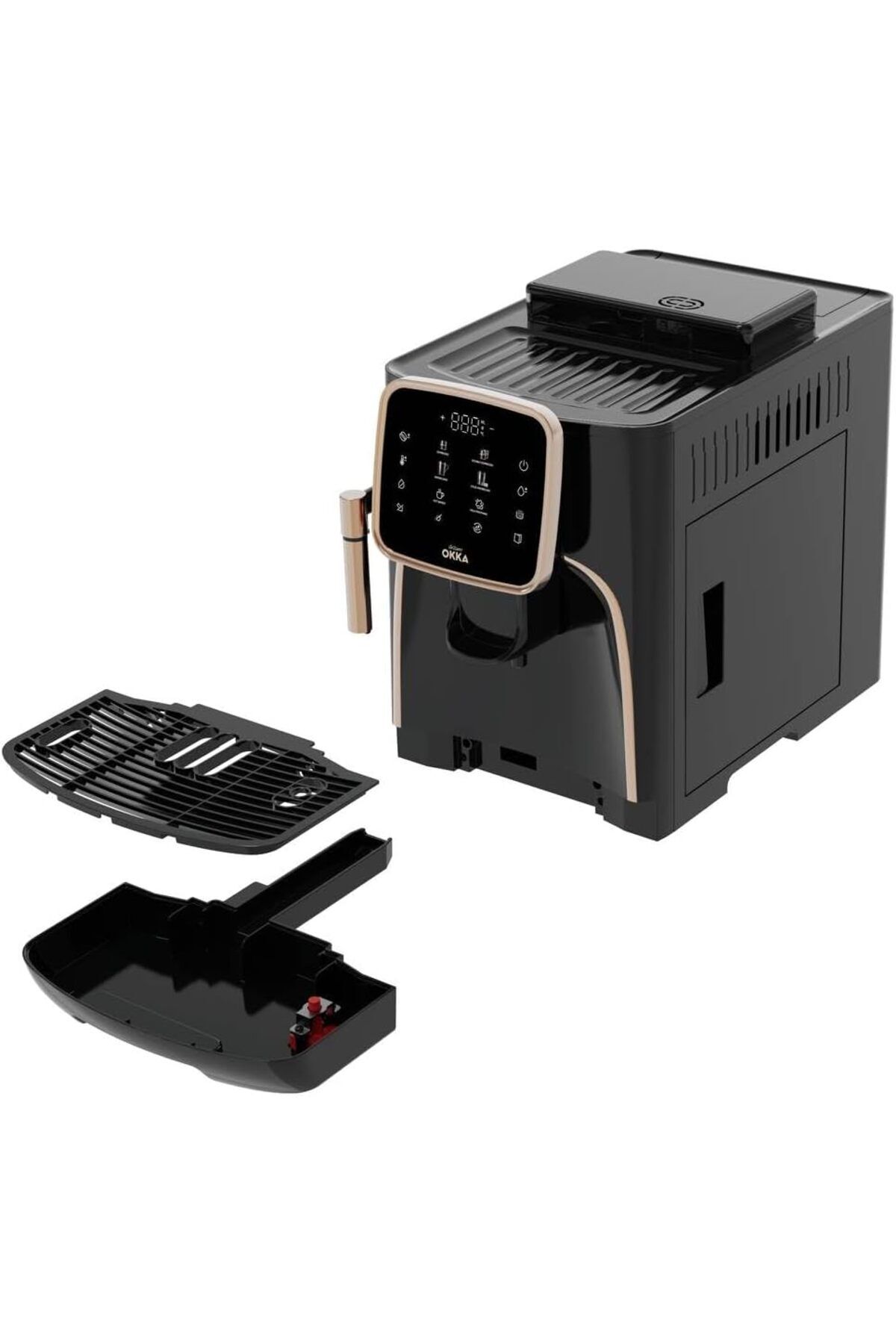 Arzum-Okka Espresso Pro fully Automatic Espresso Machine,1.8L ,Built In Grinder, Copper, OK0030-04 6