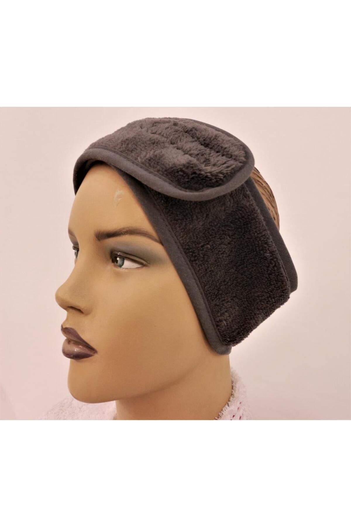 Ender Home-Velvet Headband 2-Piece Knitted Towel Makeup Hair Head Sweat Athlete's Headband 2