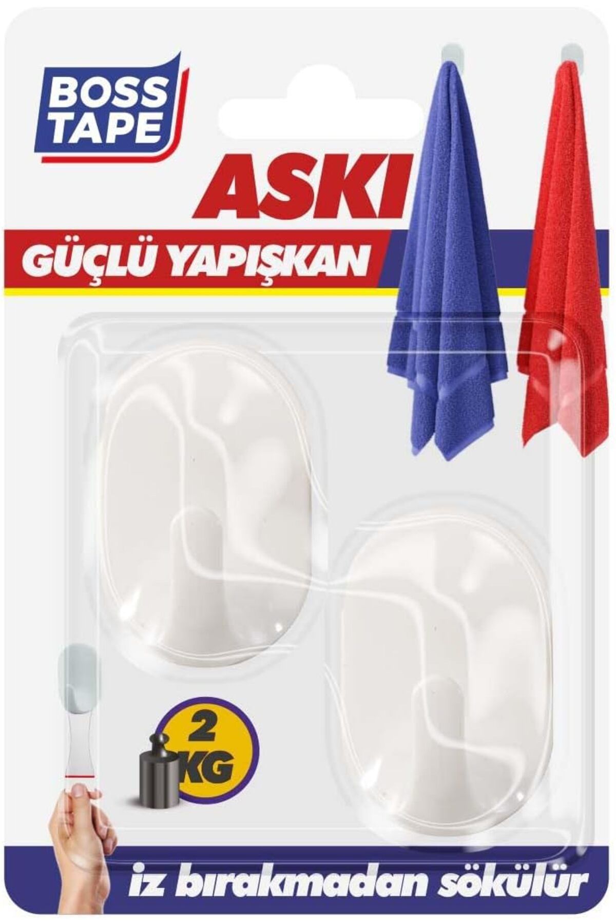 STOREMAX htpshopmx Tape Plastik İz Bırakmayan İkili Küçük Boy Askı str http 1092444