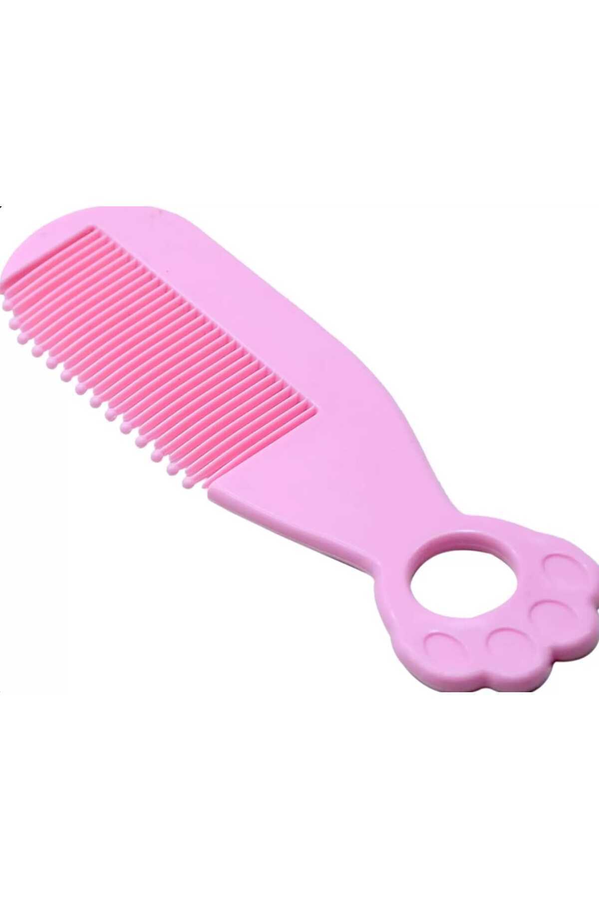 lawrenceshop 6 Parça Pembe Çocuk Bakım Seti: Tarak+Tırnak Makası+ Törpü+ Makas+ Tırnak Makası Aparatı+Saç Fırçası fotoğrafı 3 (önizleme)