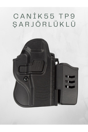 Polis Sepeti To Gun Holster Canik55 TP9 Serisi Tabanca Kılıfı Önü Şarjörlüklü...