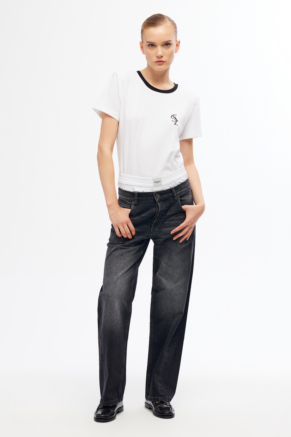 SAGAZA Amarillo Black Jean