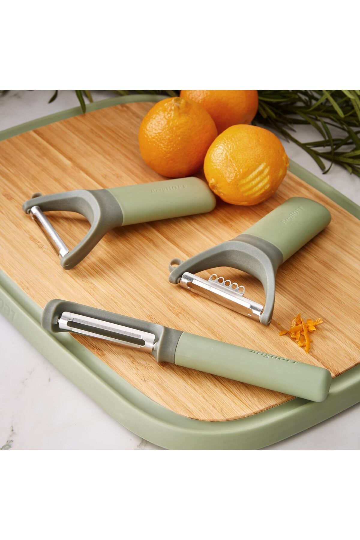 Generic-BERGHOFF LEO Y-PEELER WITH ZESTER 3