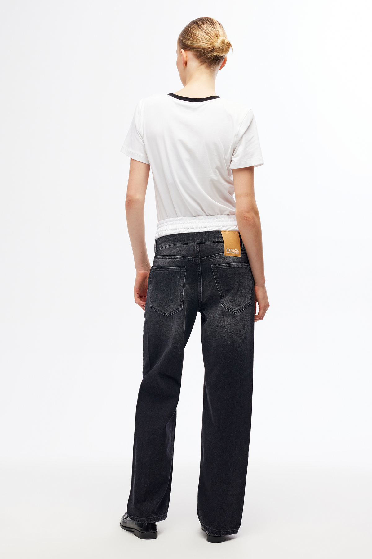 SAGAZA Amarillo Black Jean görsel 2