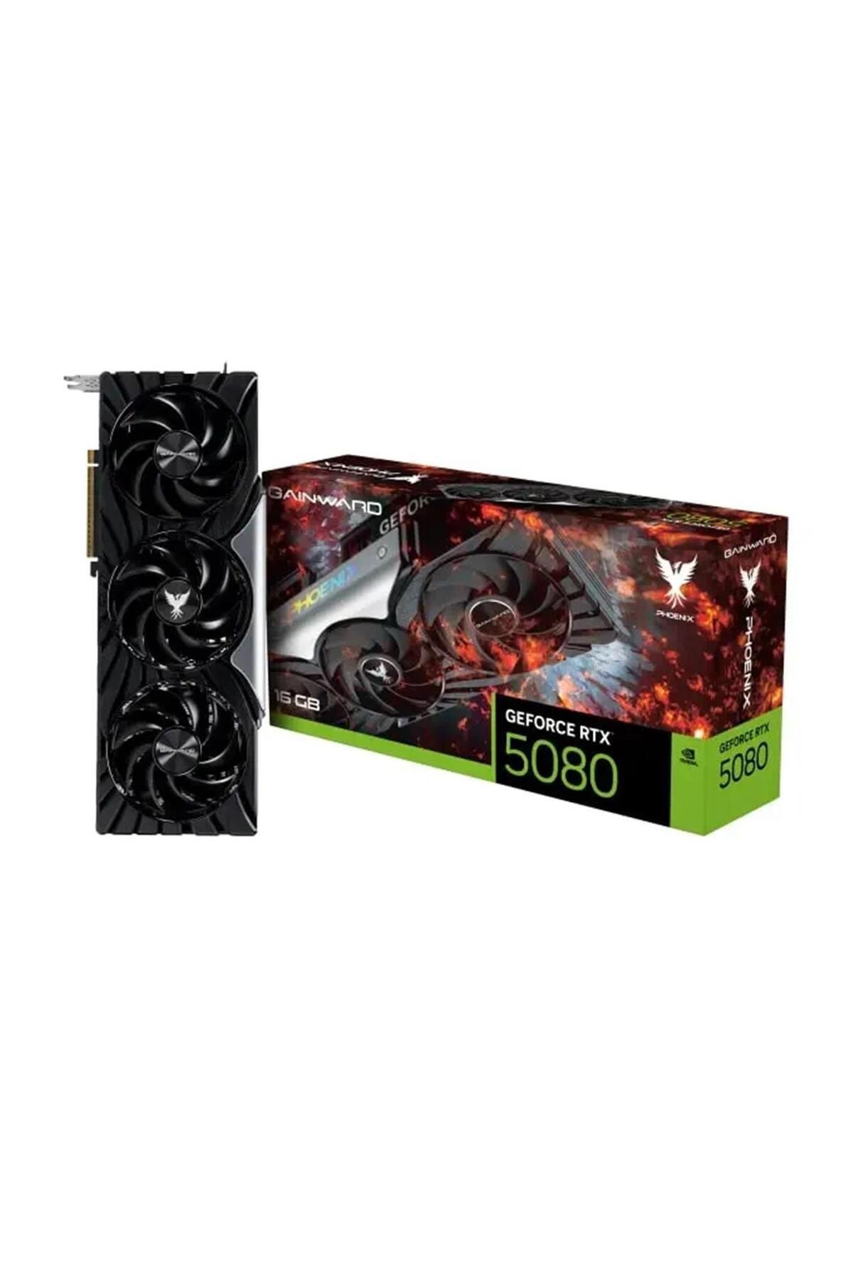 gainward GeForce RTX5080 Phoenix 16GB GDDR7 256bit Gaming Kırmızı Kutu Ekran Kartı