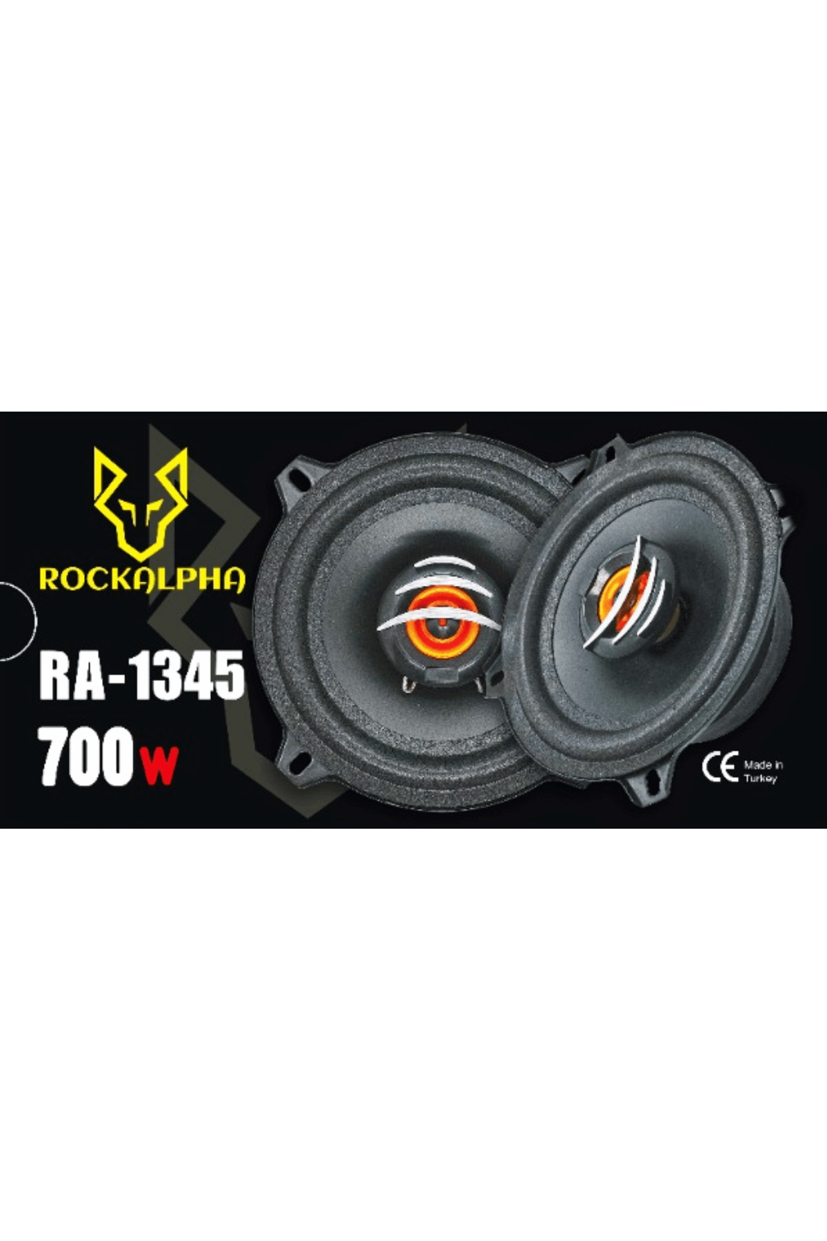 EXVOL ROCKALPHA ARABA OTO HOPARLÖR 700W 13 CM TWEETER'LI YENİ PRO
