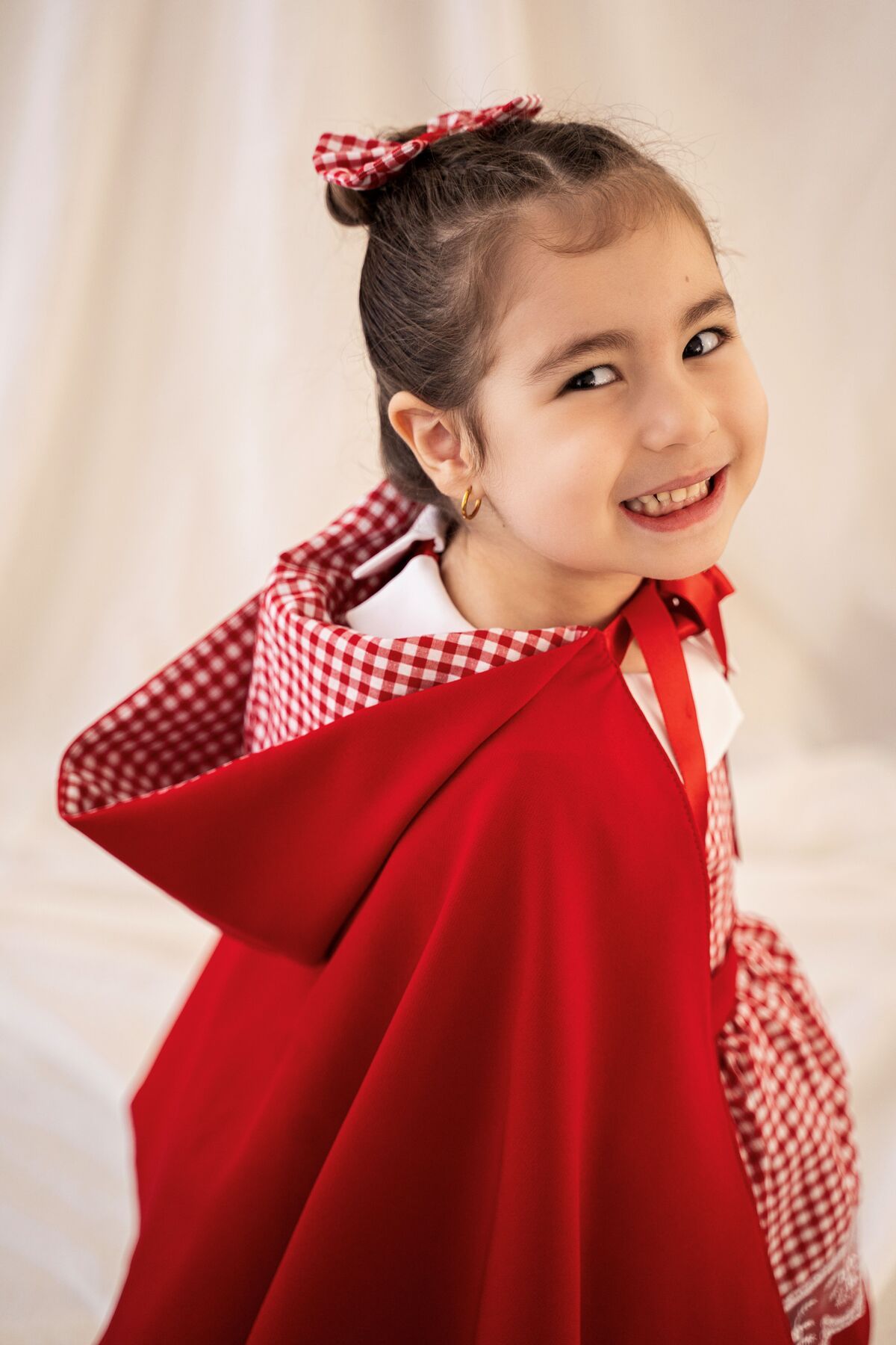 Kırmızı Başlıklı Kız Elbise Set - 4
