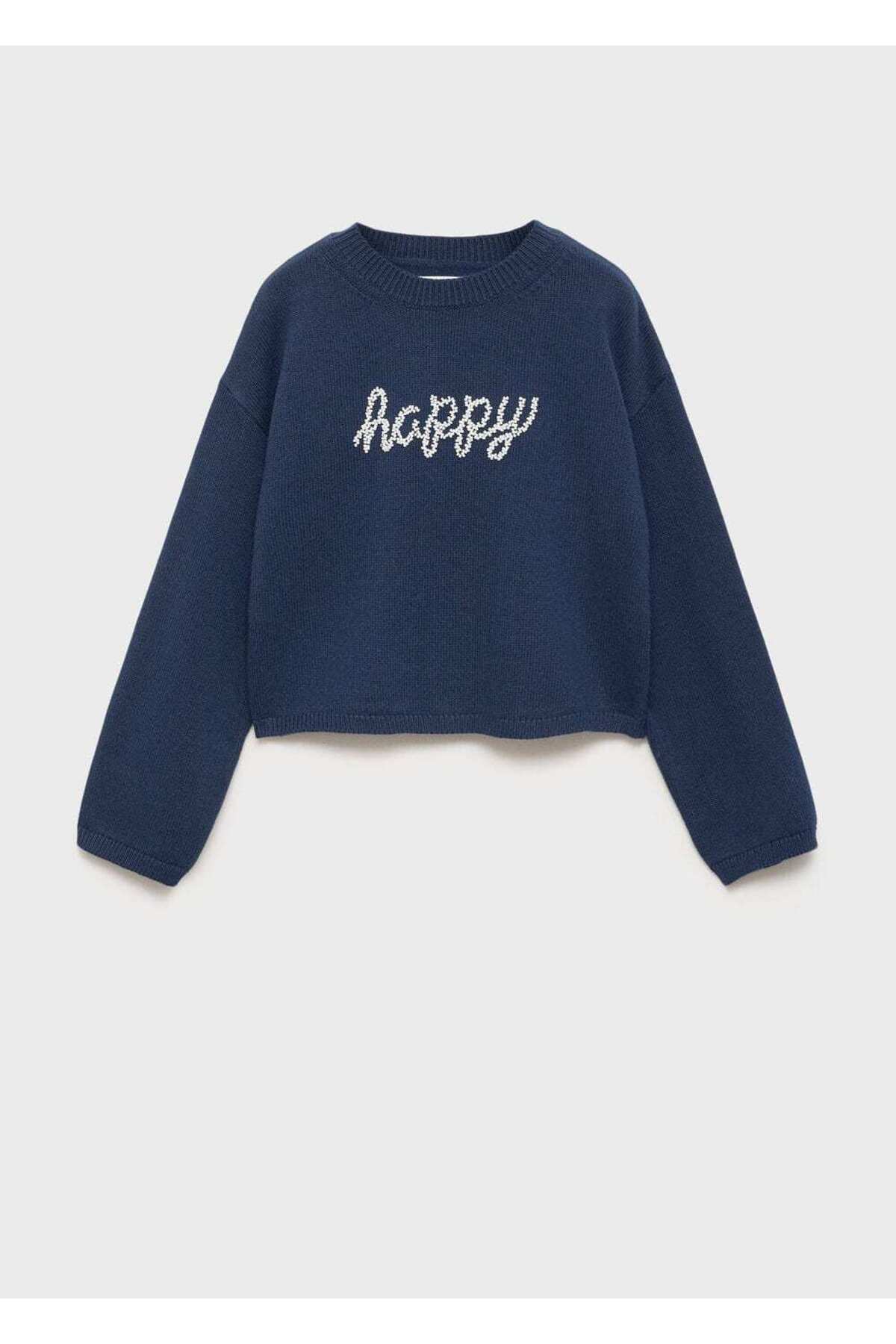 Boncuklu triko kazak