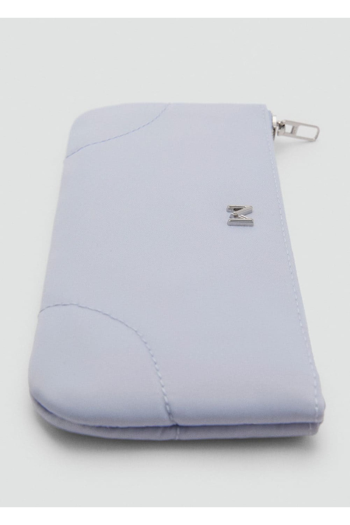 Fermuarlı naylon kozmetik çantası