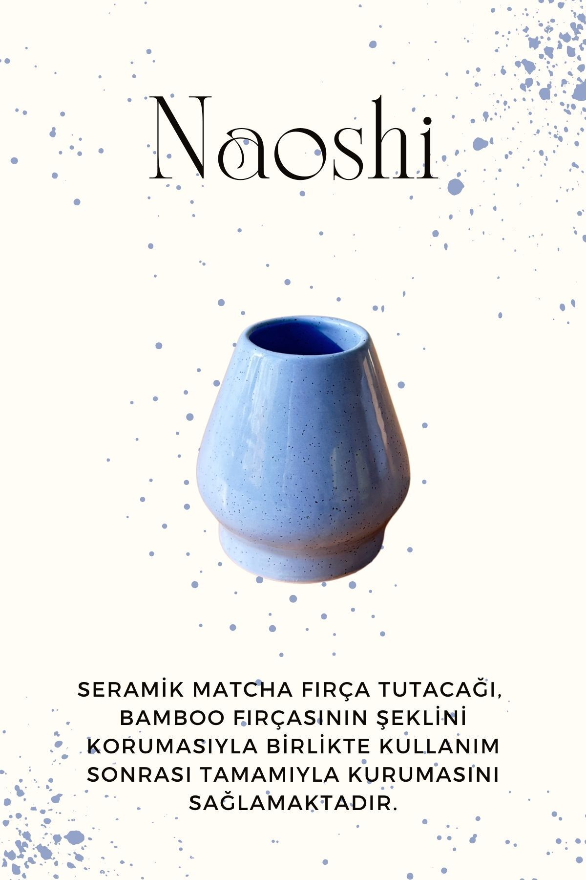 Mim and More-Blue Ceramic Matcha Set 4