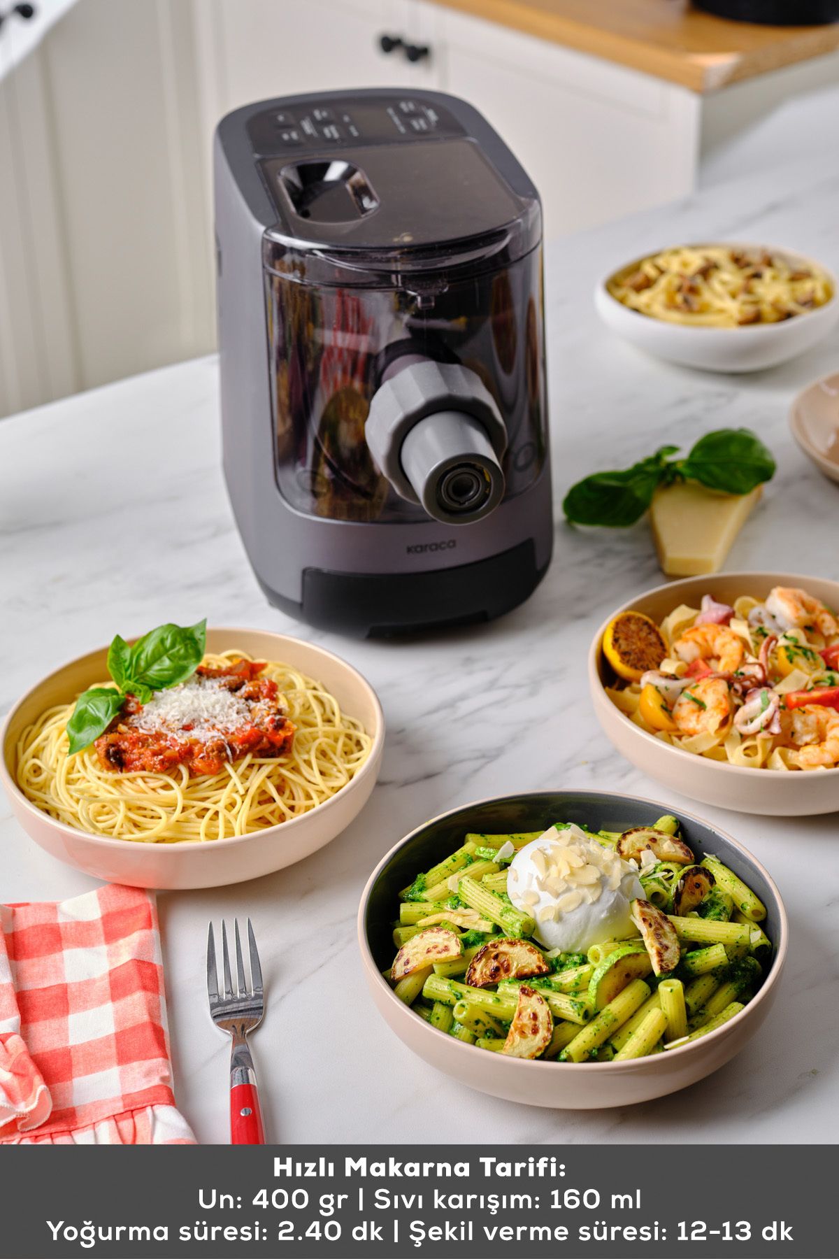 Karaca-Pastachef Automatic Pasta and Noodle Making Machine 4