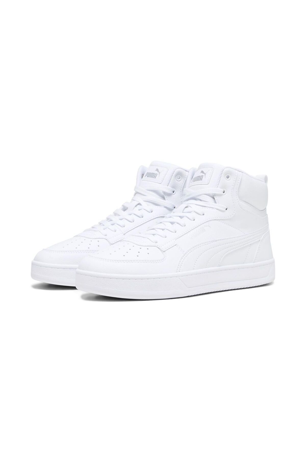 اسنیکر سفید مردانه کفش بسکتبال Mid Caven 2.0 Puma