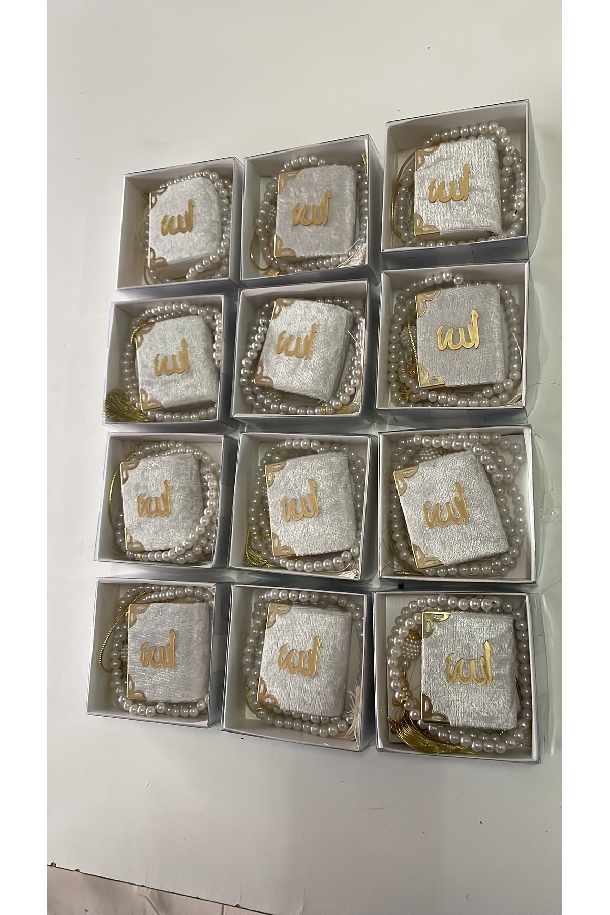 Classy-Our Gift Mevlidlik Mini Kuranıkerim and Tesbşh Set Mixed Colors 100Pcs 3