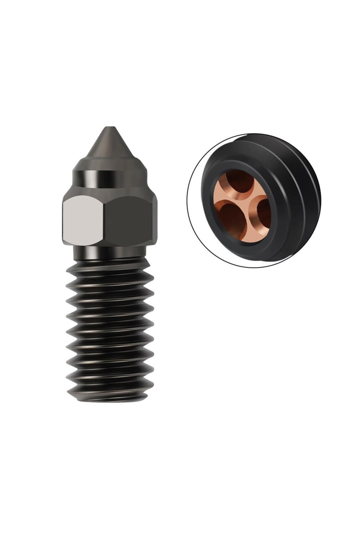 Hobi Mekatronik Elegoo Neptune 4-4 Pro Sertleştirilmiş CHT Çelik Nozzle 500°C(0.8mm)