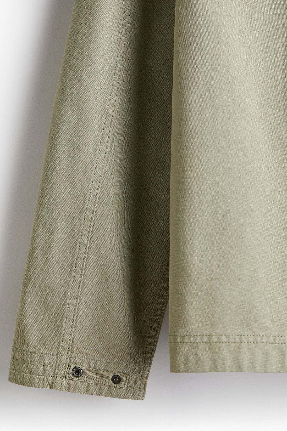 H&M-Regular Fit Canvas overshirt 2