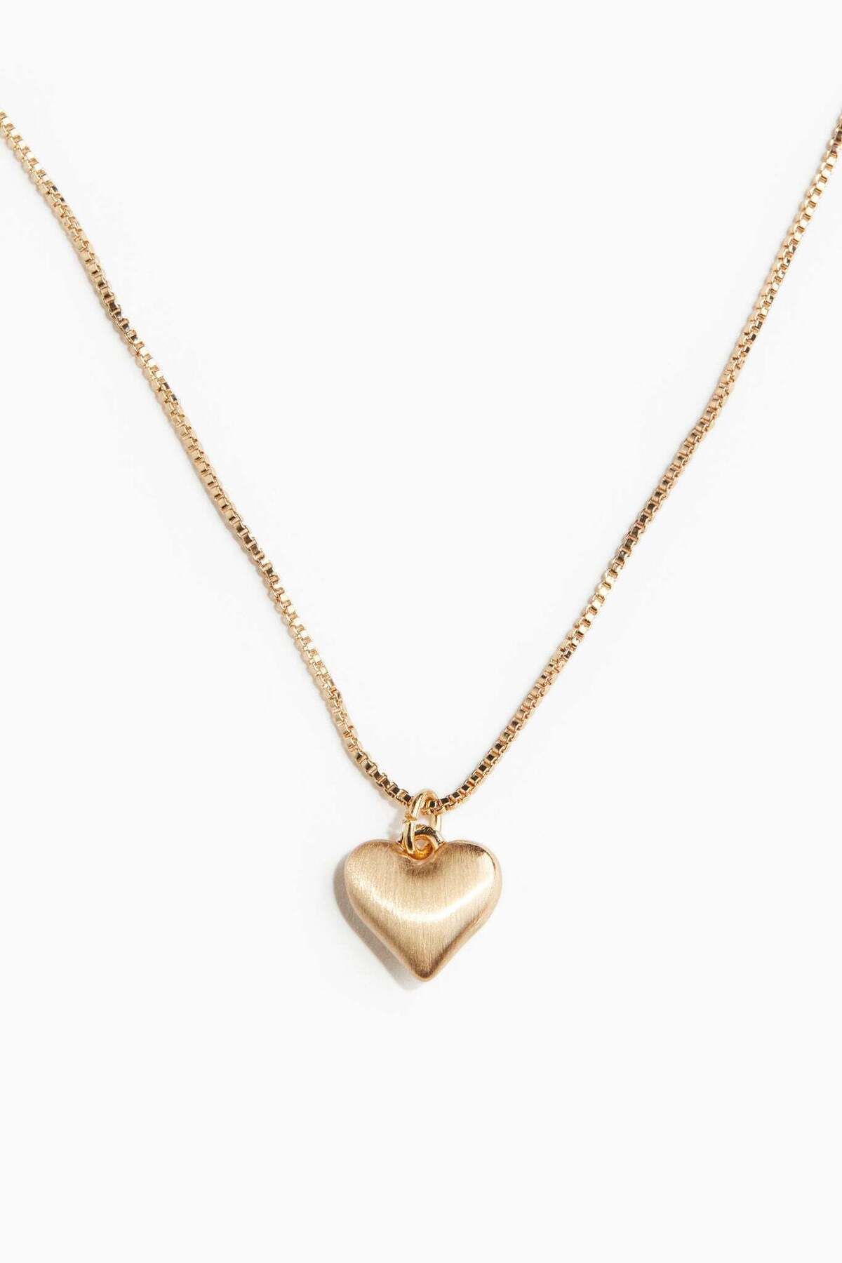 H&M-Heart-pendant necklace 2