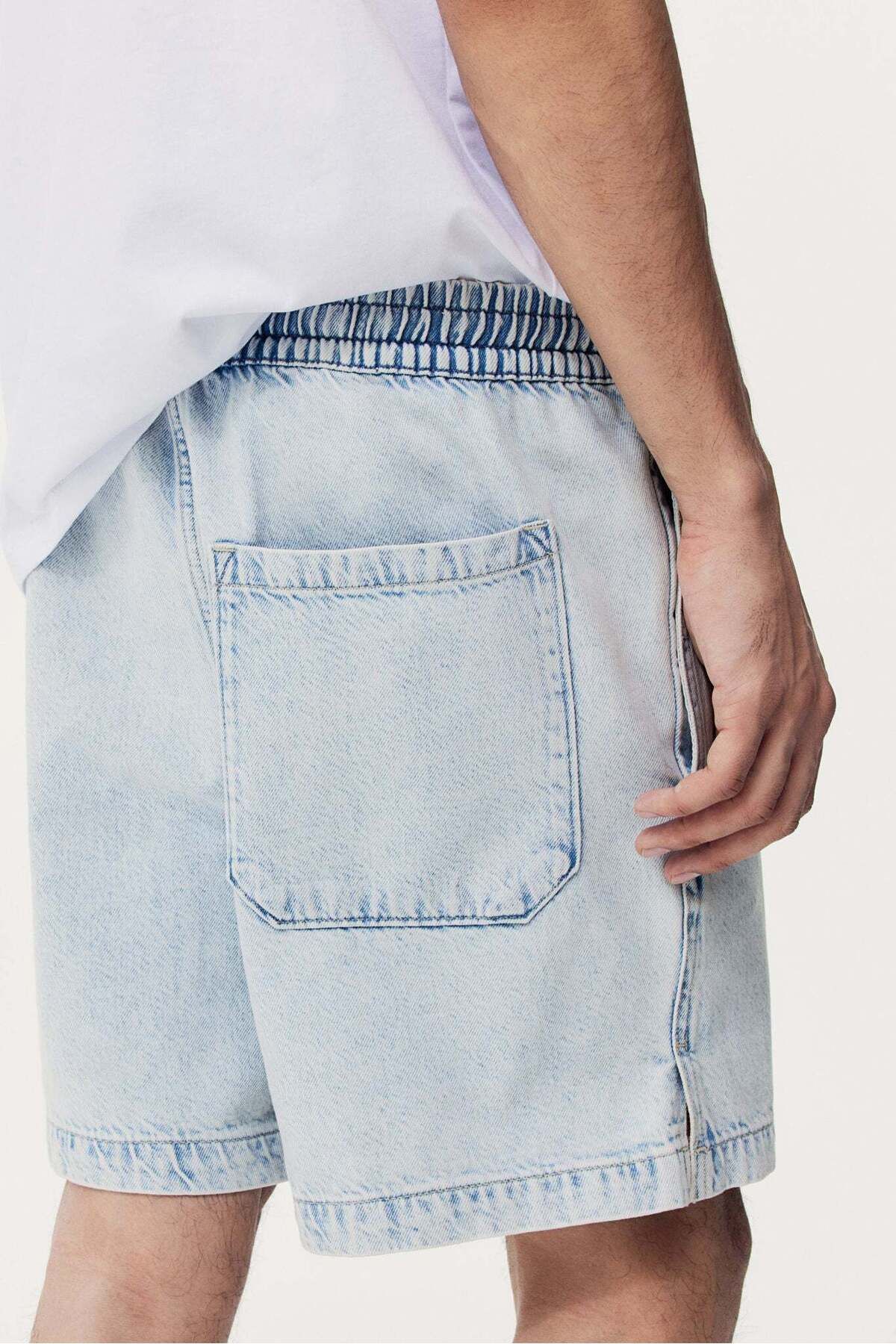 H&M-Regular Denim shorts 4