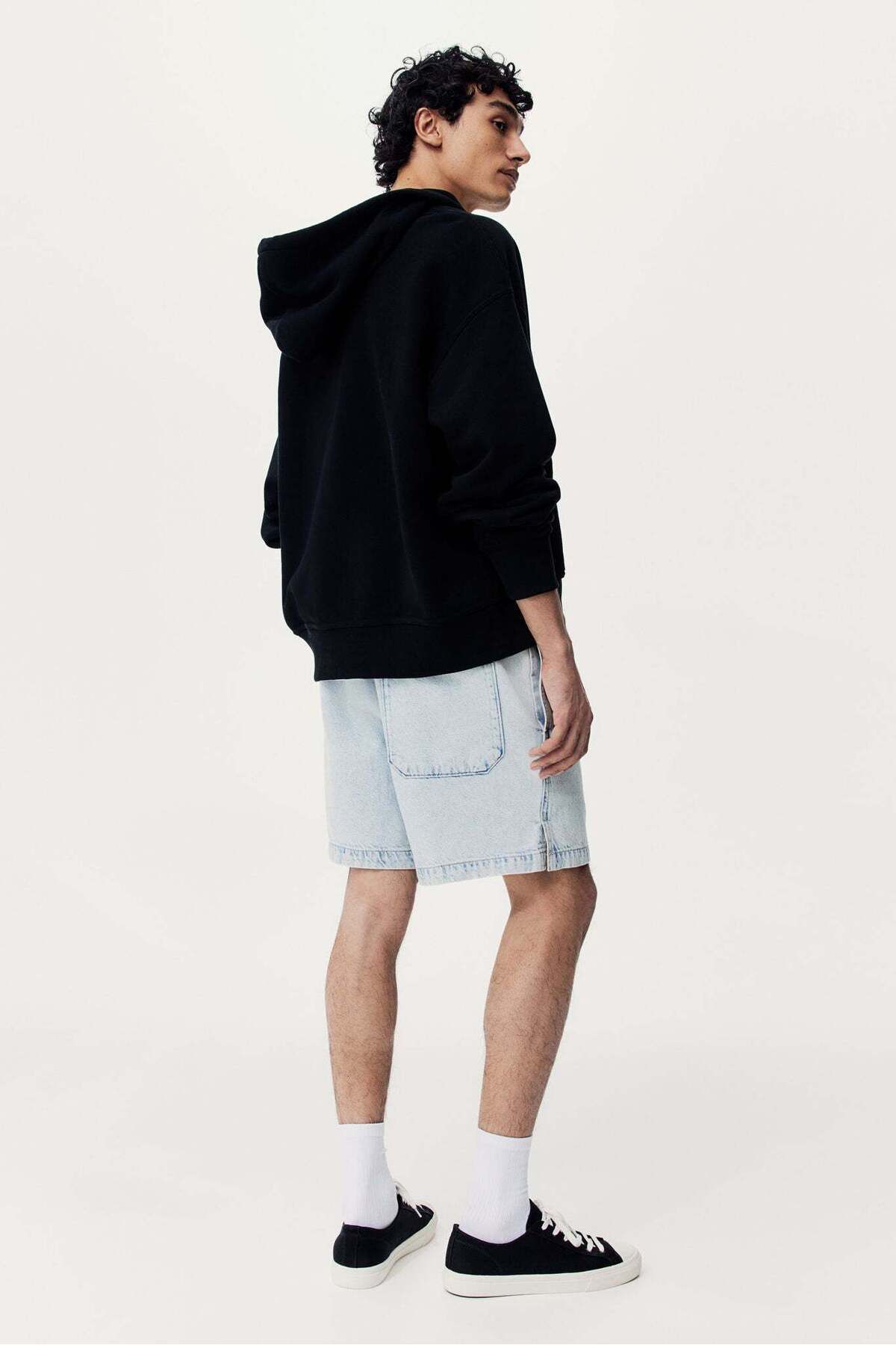 H&M-Regular Denim shorts 6