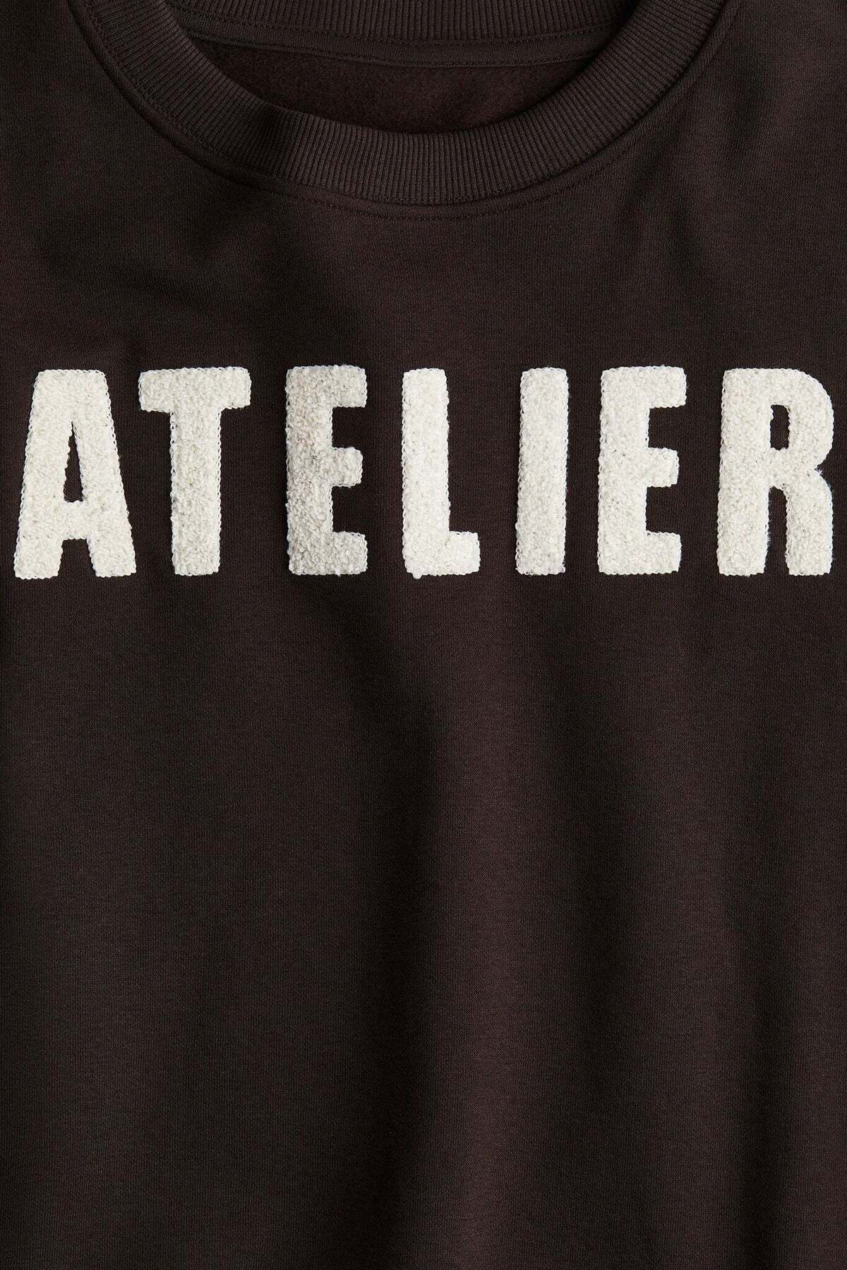 H&M-Text-motif sweatshirt 3