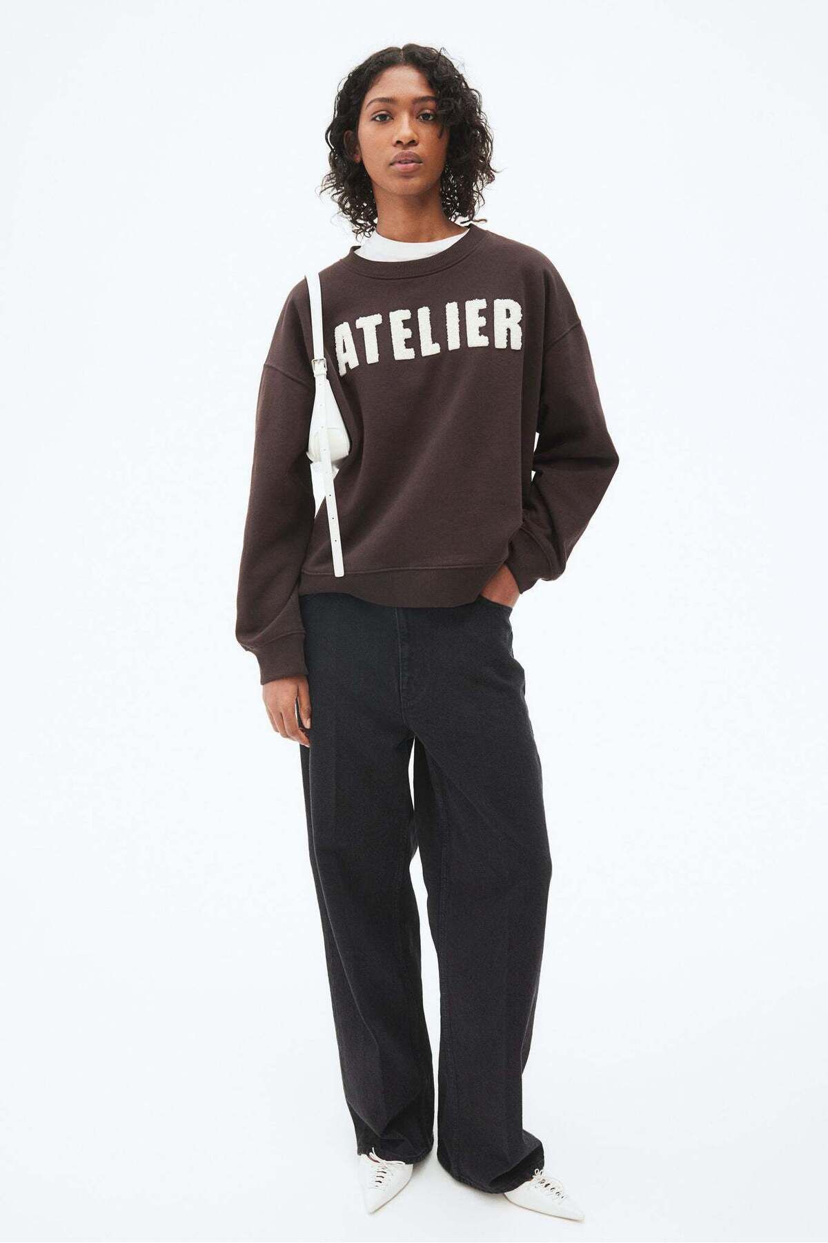 H&M-Text-motif sweatshirt 4