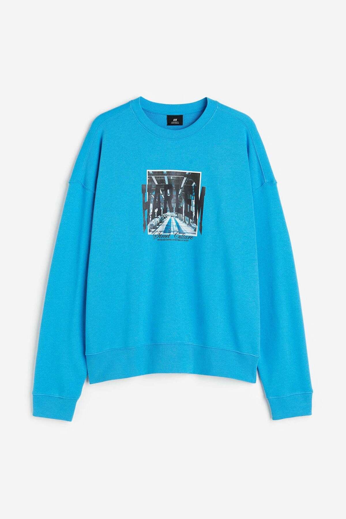 H&M-Relaxed Fit Sweatshirt 1