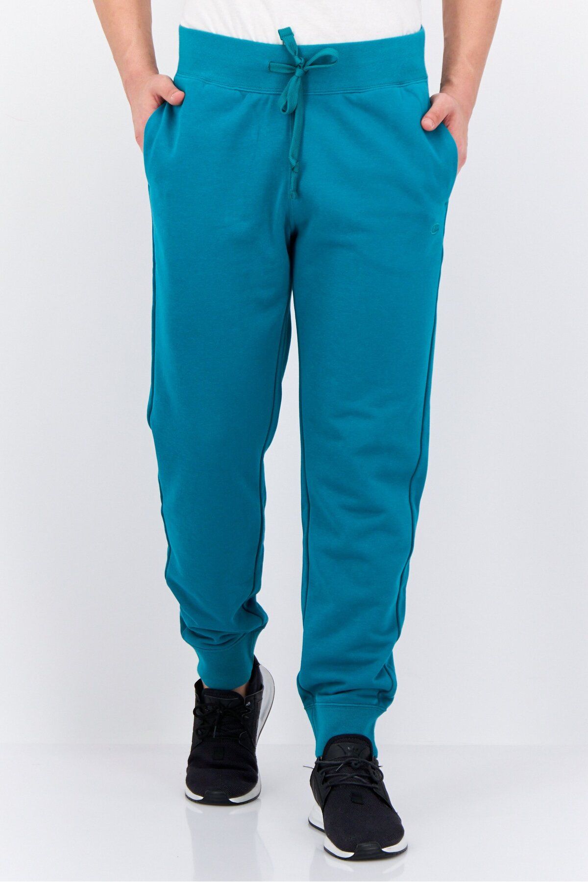 Champion-Men Regular Fit Training Sweatpants, Teal 1