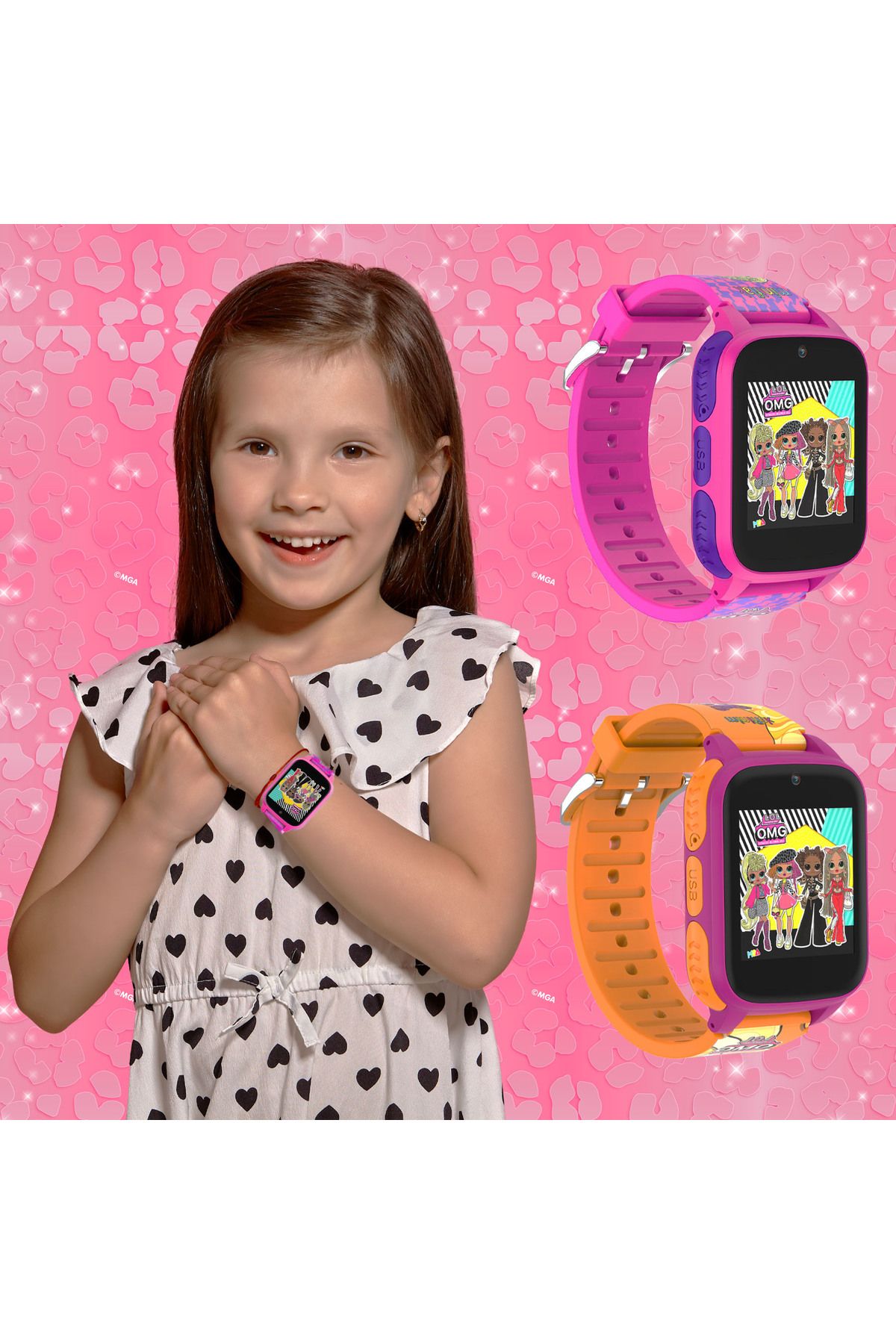 L.O.L. SURPRISE-Miniflak L.O.L Surprise! Lol012Omg Yellow Camera Bluetooth 26 Game Children's Watch (No Tracking Feature) 3