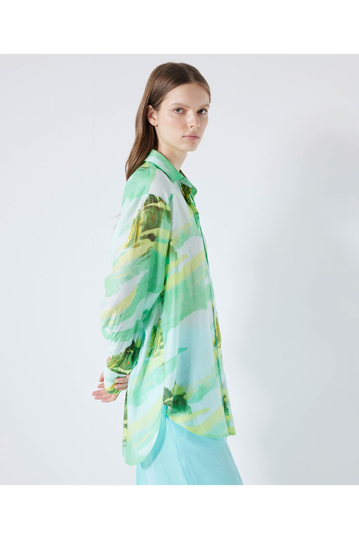 İpekyol-Tunic with visual print 3