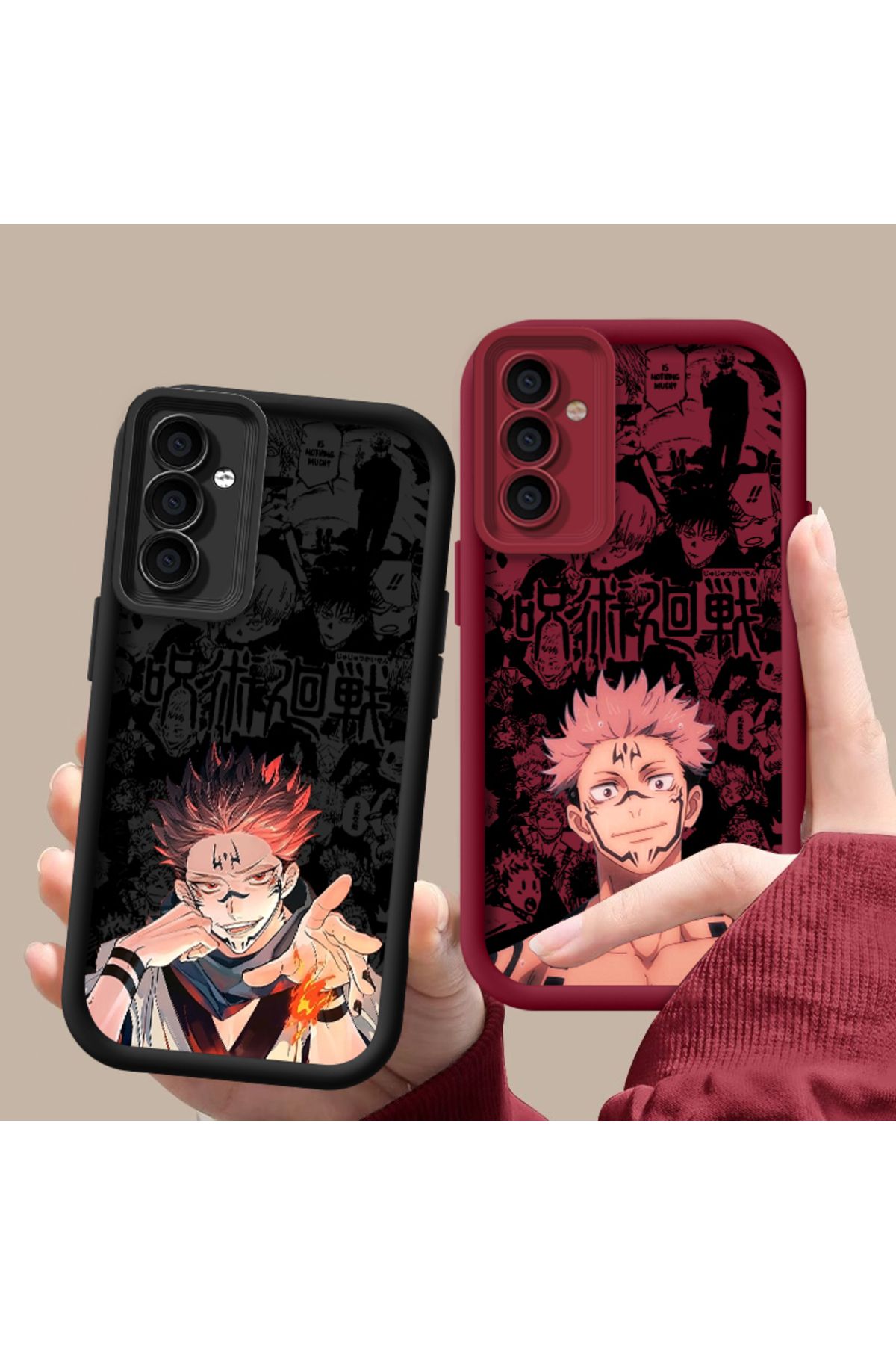 Choice-Jujutsu Kaisen Yuji & Sukuna Phone Cases For Oppo A98/a94/a92/a78/a76 Find X5 2020 4