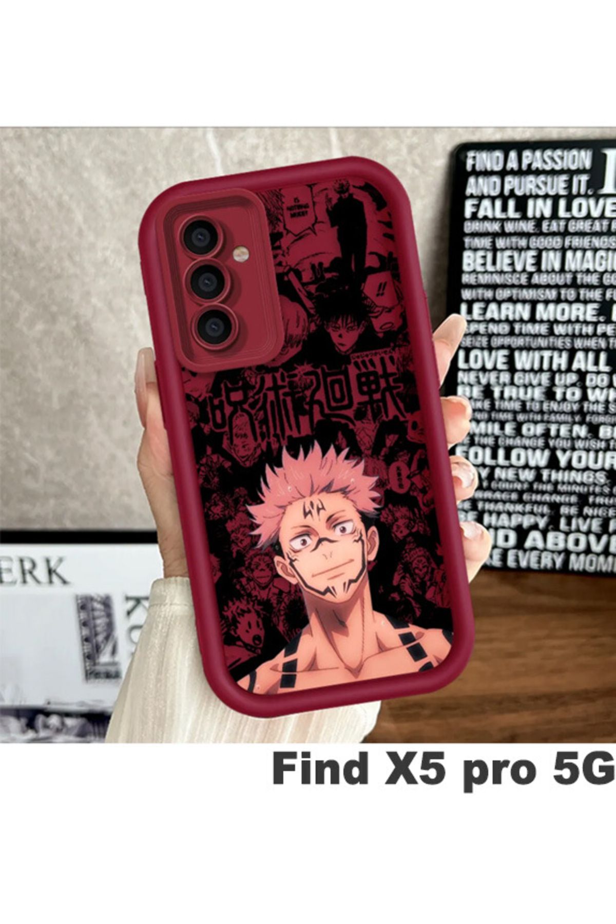 Choice-Jujutsu Kaisen Yuji & Sukuna Phone Cases For Oppo A98/a94/a92/a78/a76 Find X5 2020 1