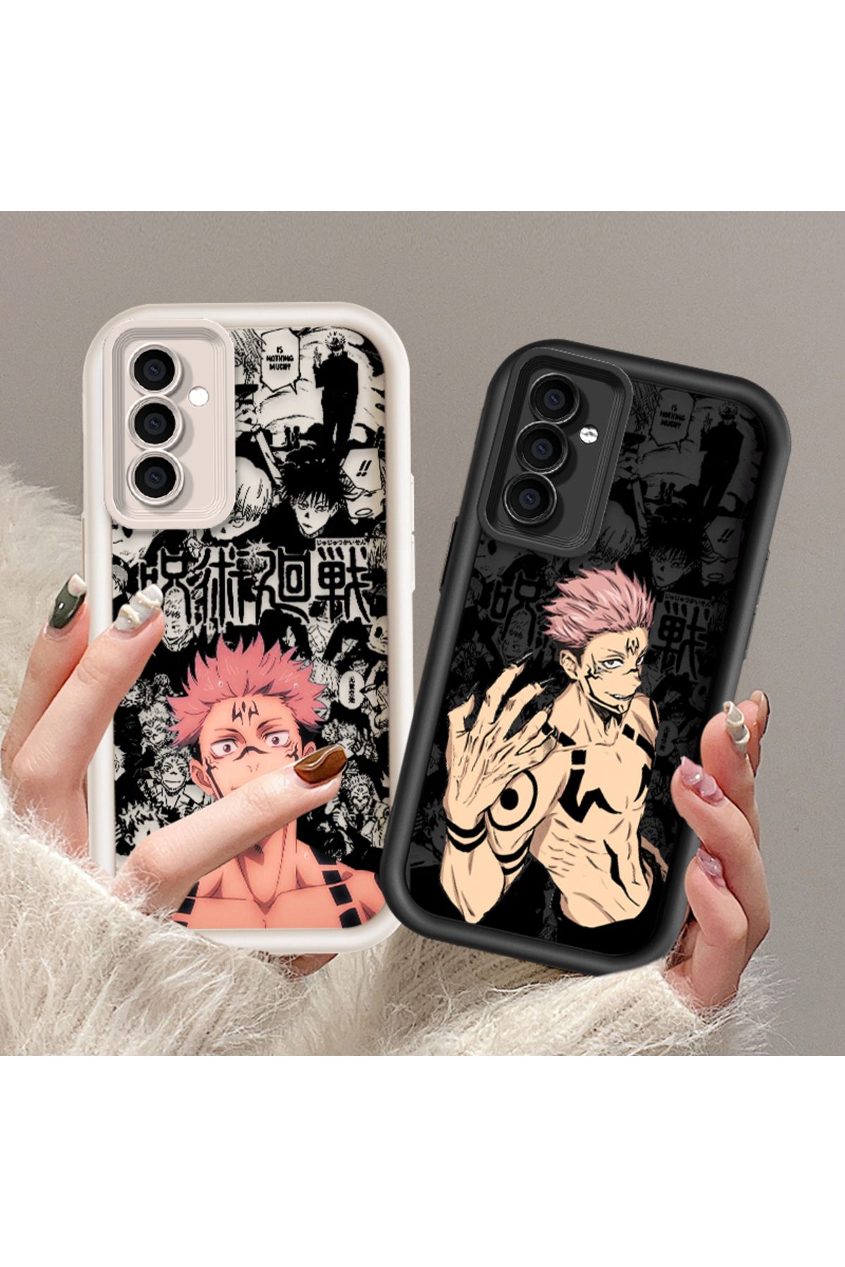 Choice-Jujutsu Kaisen Yuji & Sukuna Phone Cases For Oppo A98/a94/a92/a78/a76 Find X5 2020 3