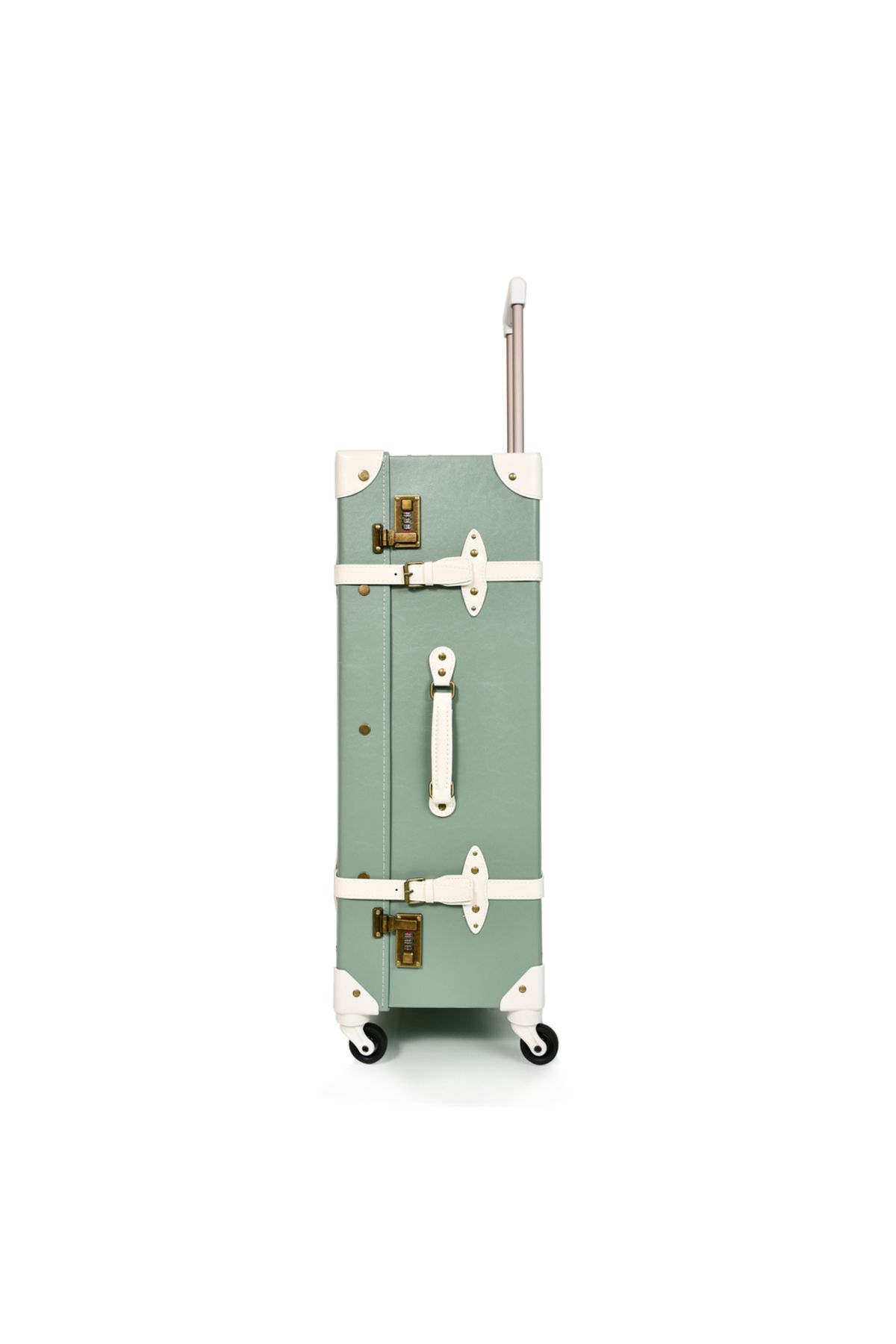 MORANO-Classic Leather Bلكامل Moraraino 4 Pieces of شنط Travel Squat-Including the Lap and Lock Security 4