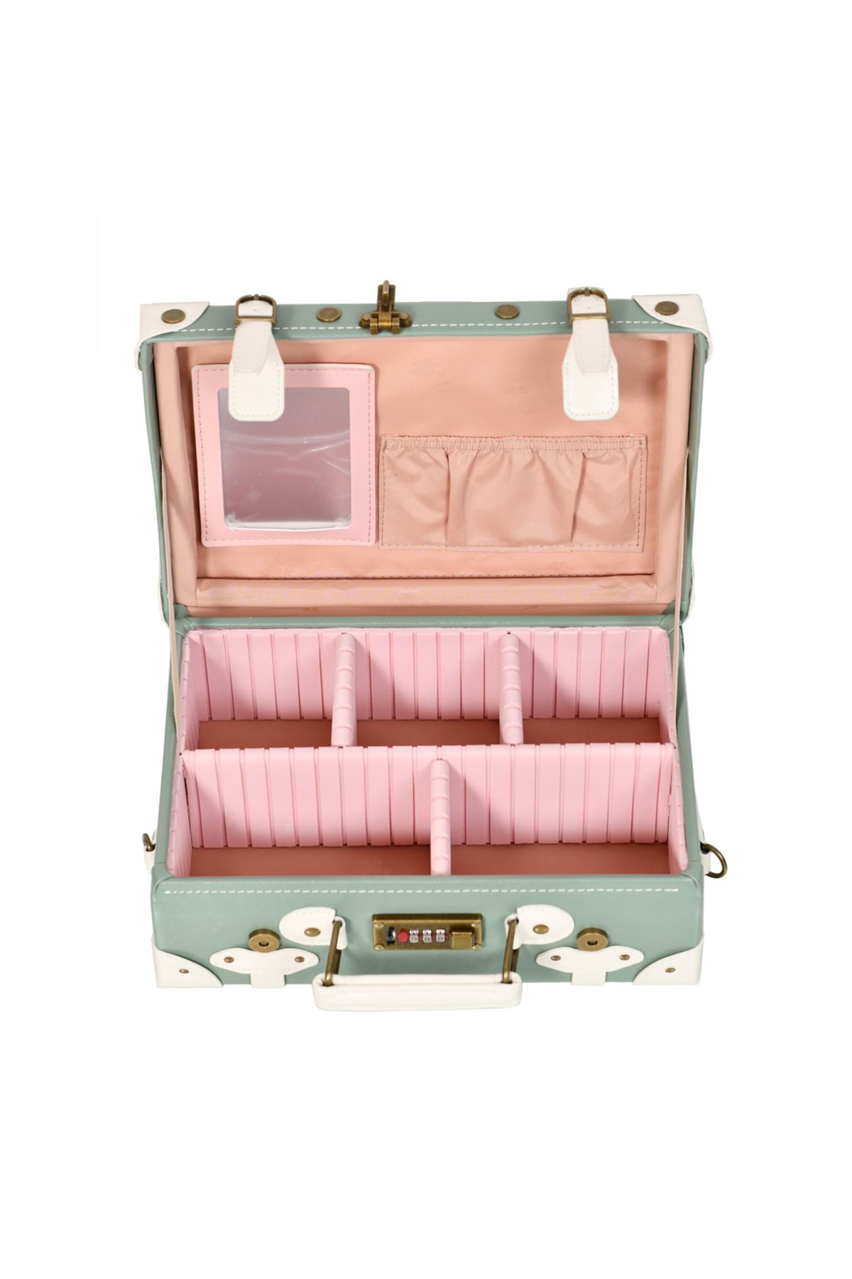 MORANO-Classic Leather Bلكامل Moraraino 4 Pieces of شنط Travel Squat-Including the Lap and Lock Security 7