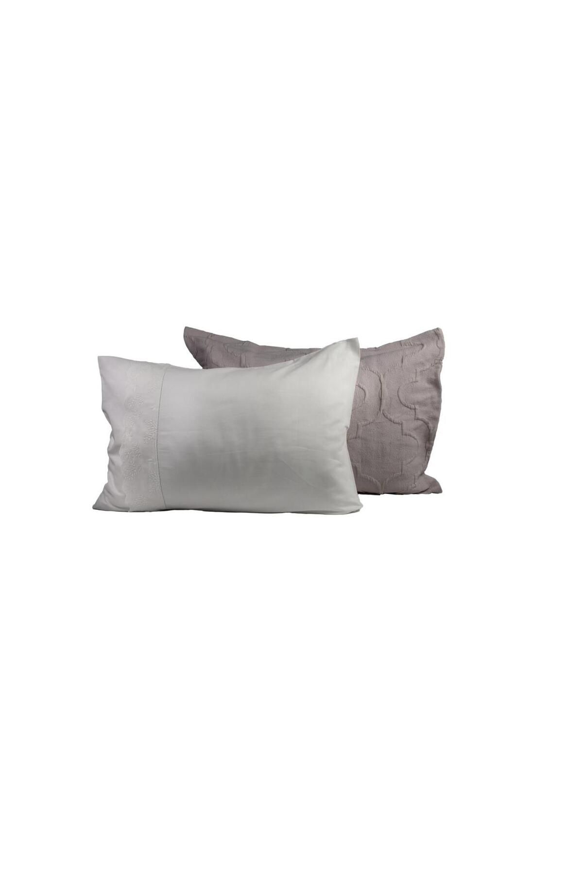 Çift Kişilik Tımeless Prıme Set Serene Grı - Yatak Ortusu - 5