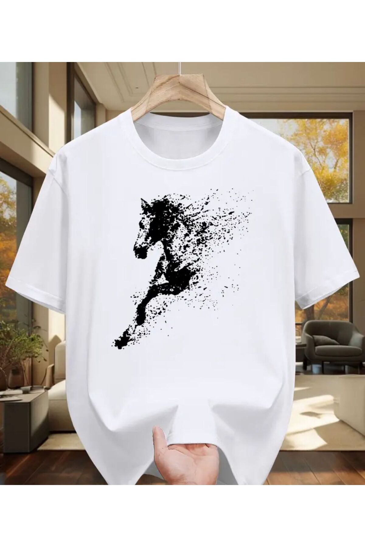 Unisex Genç Sevgililer Gününe Özel Rahat Kesim Salaş Uygun Oversize  Tshirt