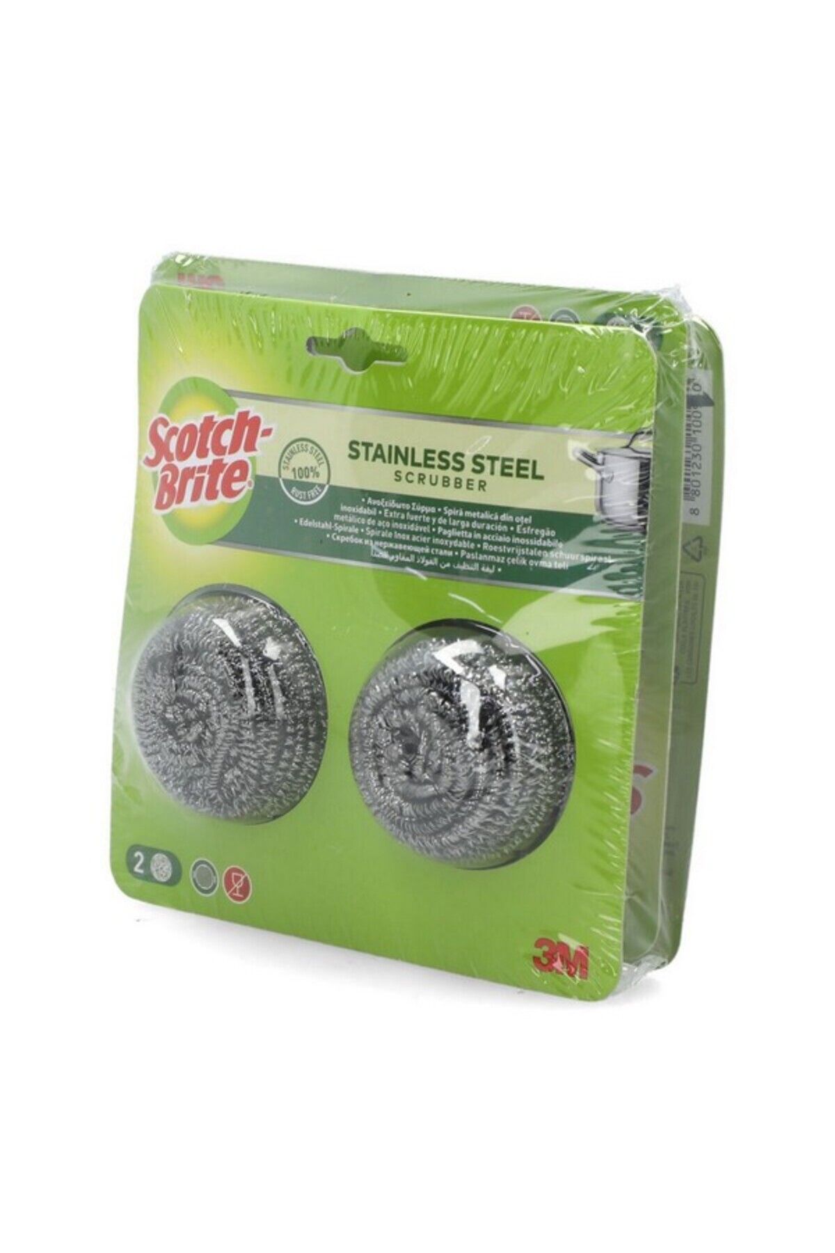 Scotch Brite-Stainless Steel Spiral Utensil Scrubber 2