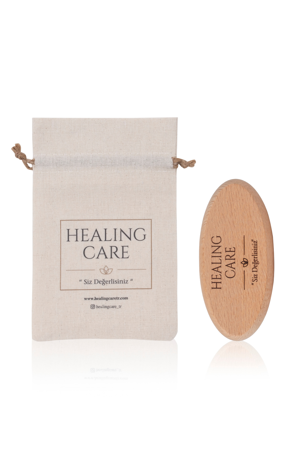 3'lü Set Doğal At Kılı Selülit Fırçası, Yüz Fırçası, Tırnak Fırçası — Healingcare18 — تصویر 5 از 6